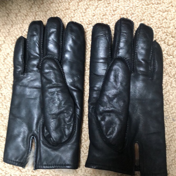 Black Deerskin gloves - Picture 4 of 8